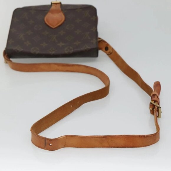 LOUIS VUITTON Monogram Cartouchiere MM Shoulder Bag M51253 LV Auth BA3758 - Picture 8 of 16